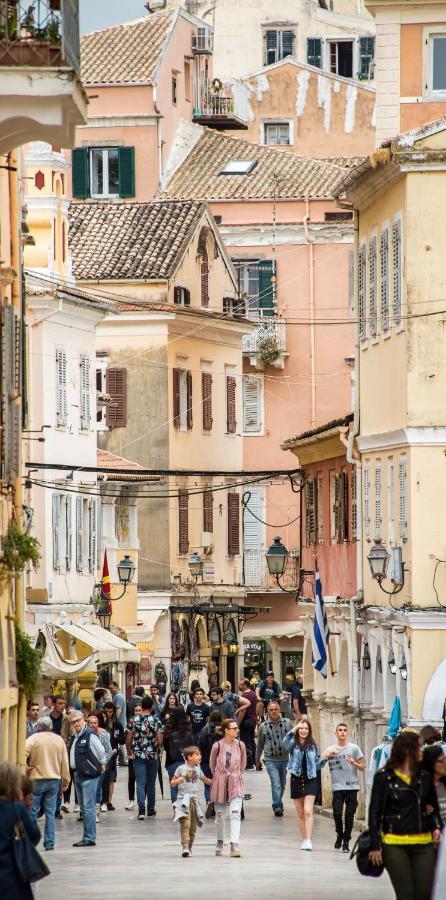 Stylish Old Town Apartments Korfu Dış mekan fotoğraf